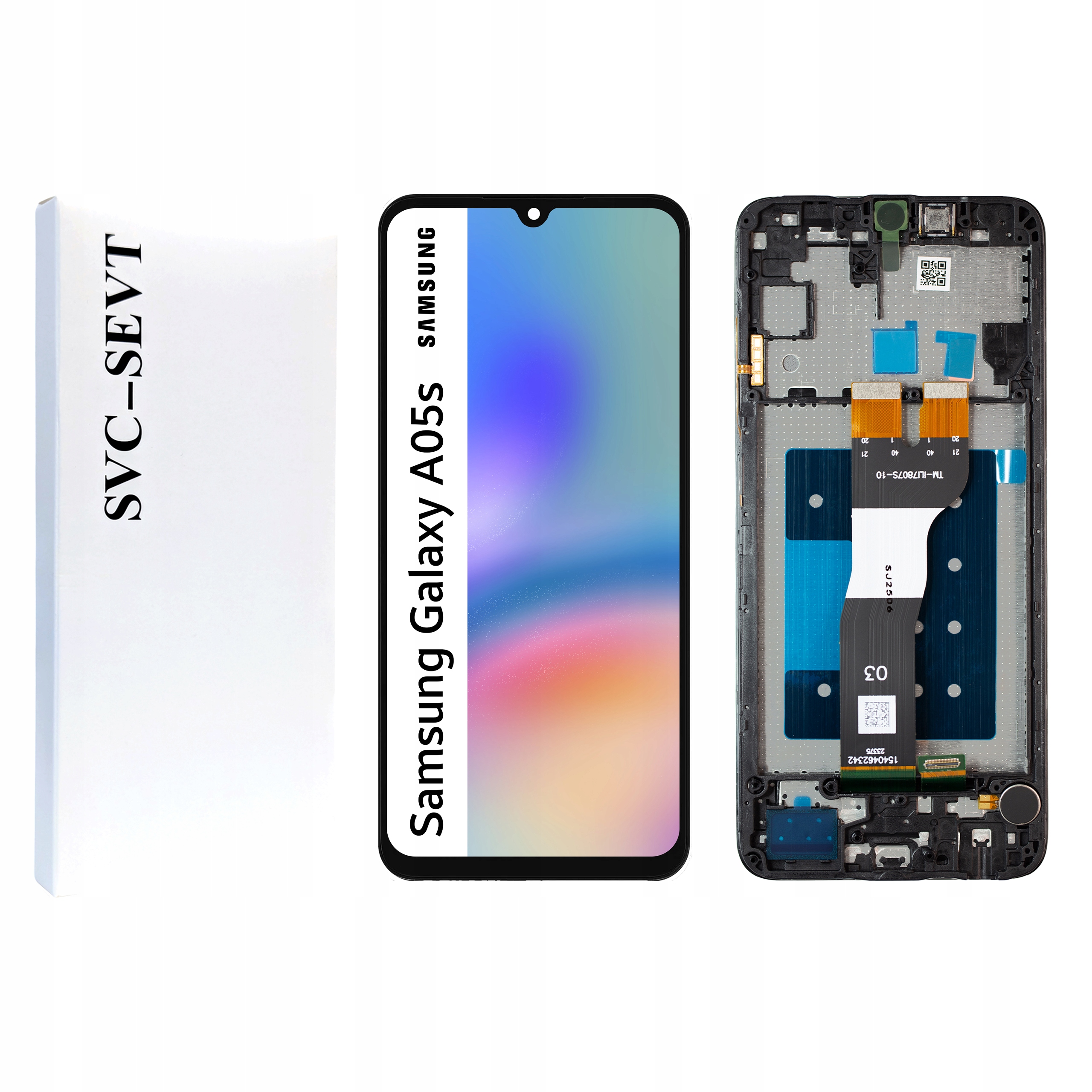 Displej s rámečkem pro Galaxy A 05S Originál Zila Display Panel LCD