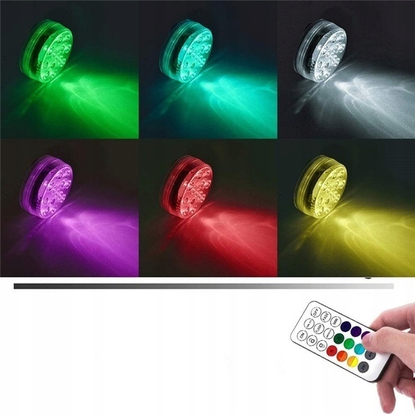 Zatapialne światło LED lampki do basenu IP68 4szt Kod producenta 11E02000128