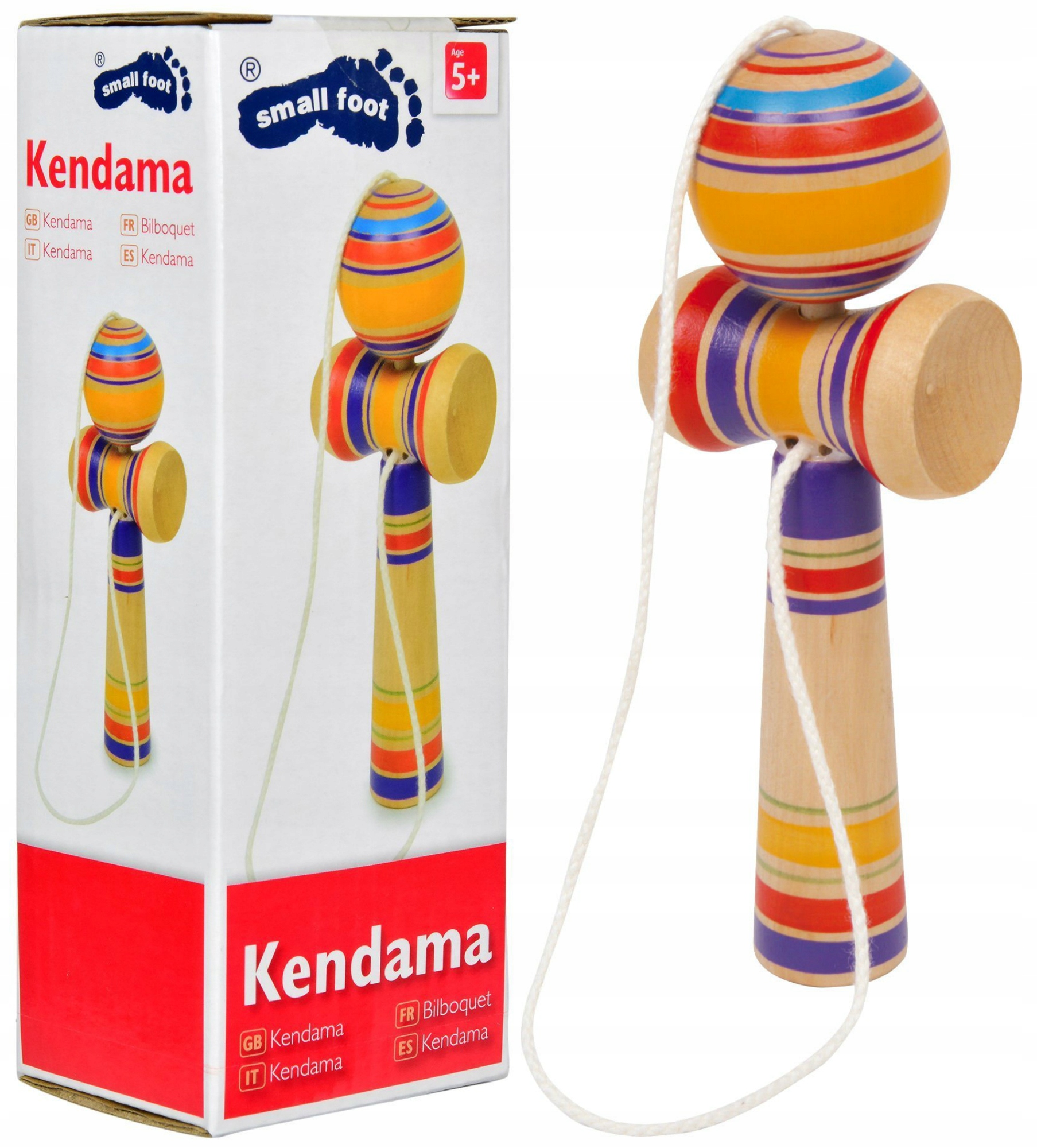 

Drewniana Gra Zręcznościowa Kendama Łapanie Kuli
