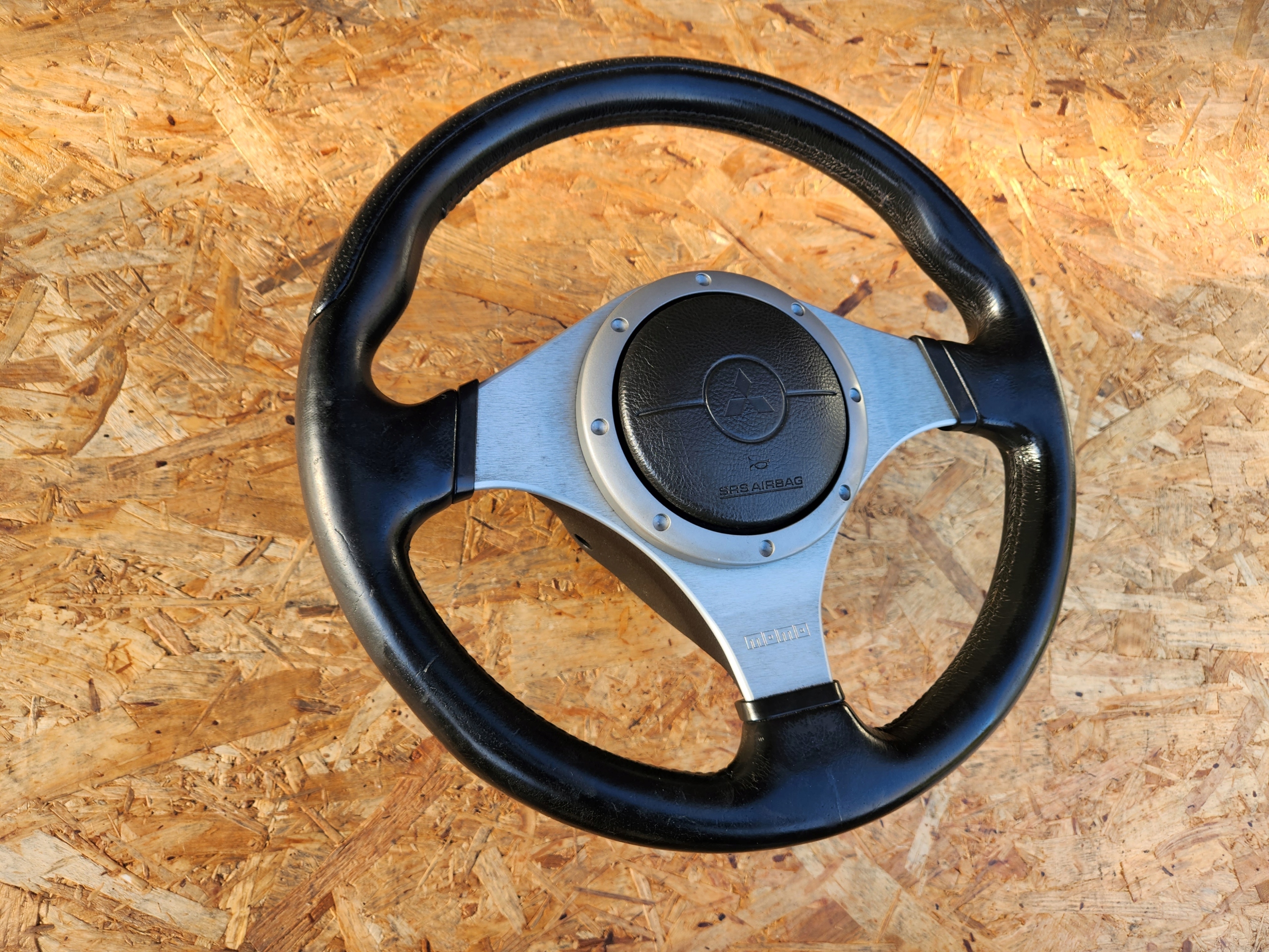 Mitsubishi Lancer VIII steering wheel, Momo airbag airbag complete