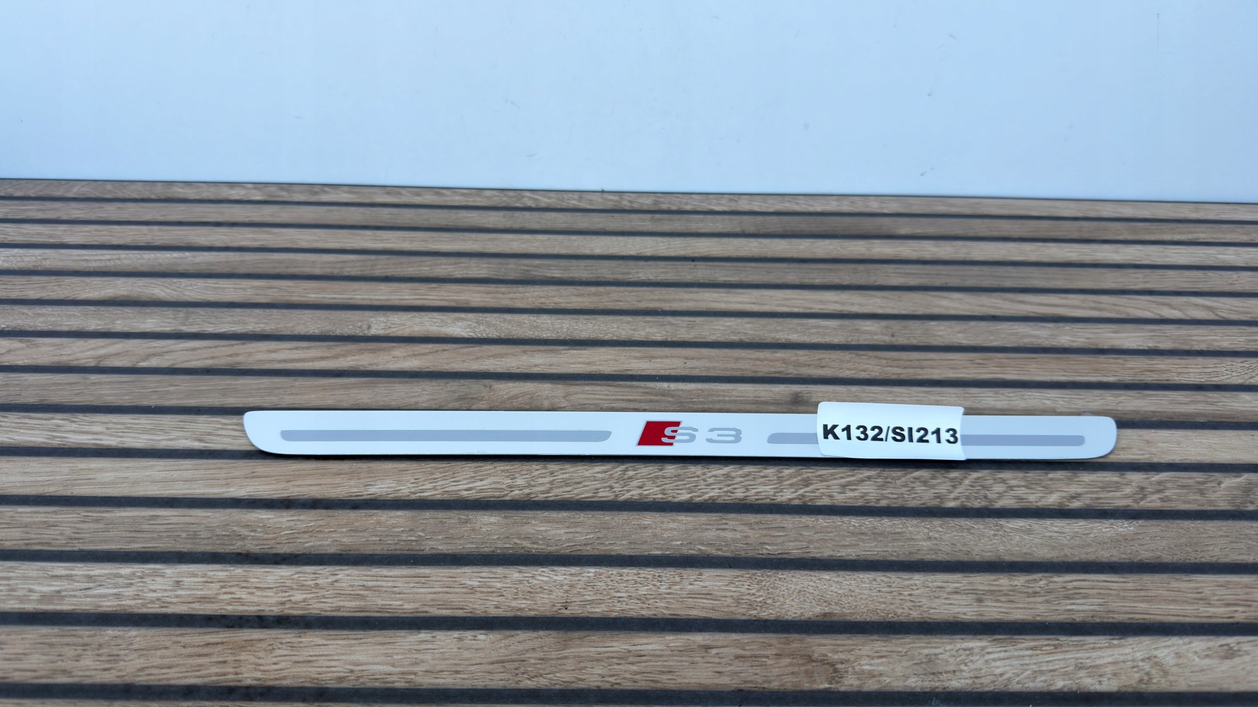 AUDI S3 8V 8V4 moulding threshold front cap LH/RH 8V4853491 K132/SI213