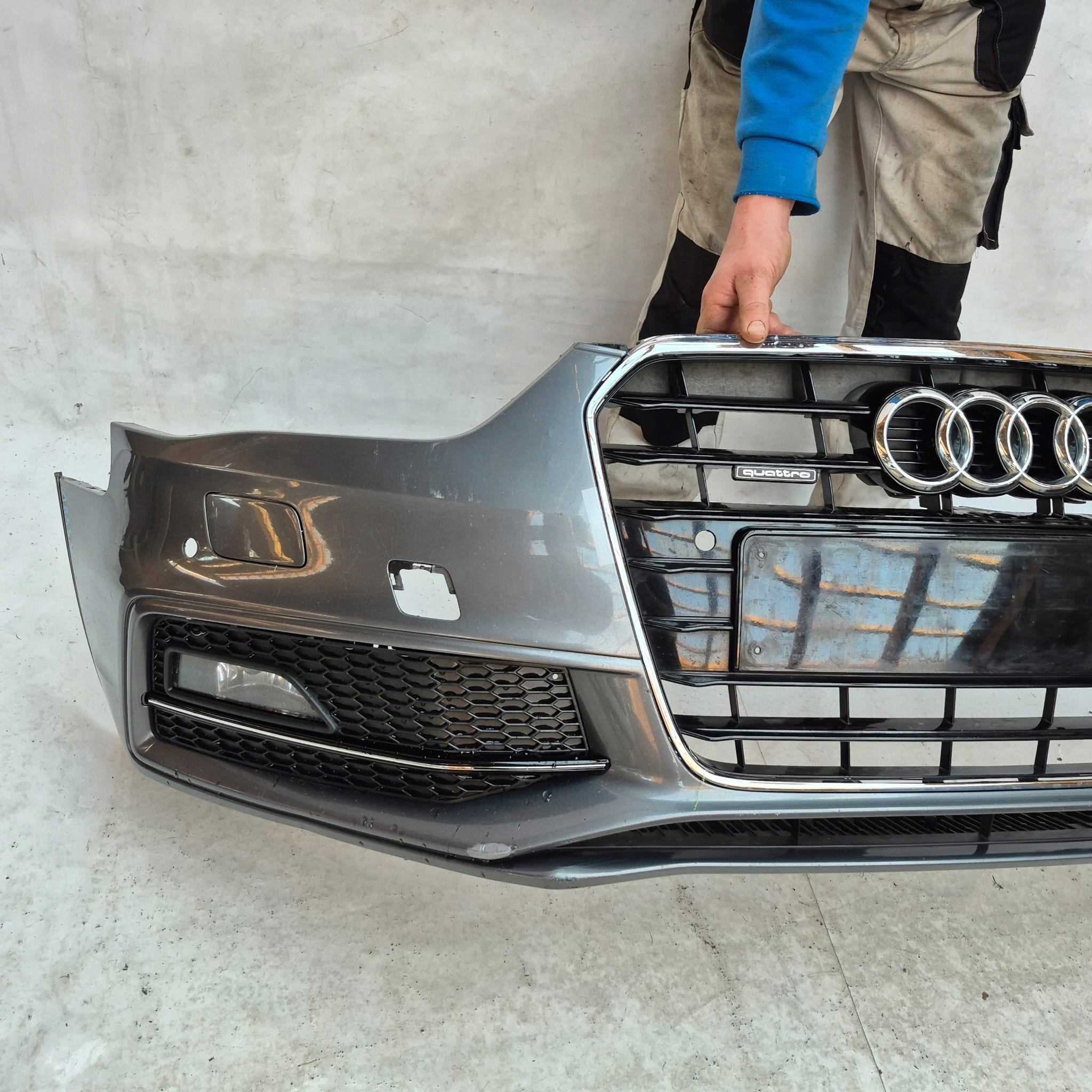 AUDI A4 B8 8K LIFT S-LINE 12- bumper front front 4XPDC SPR 8K0807437S
