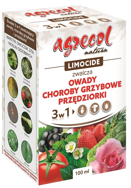 

Limocide 100 ml Agrecol Natura 3 w 1 owady chorob