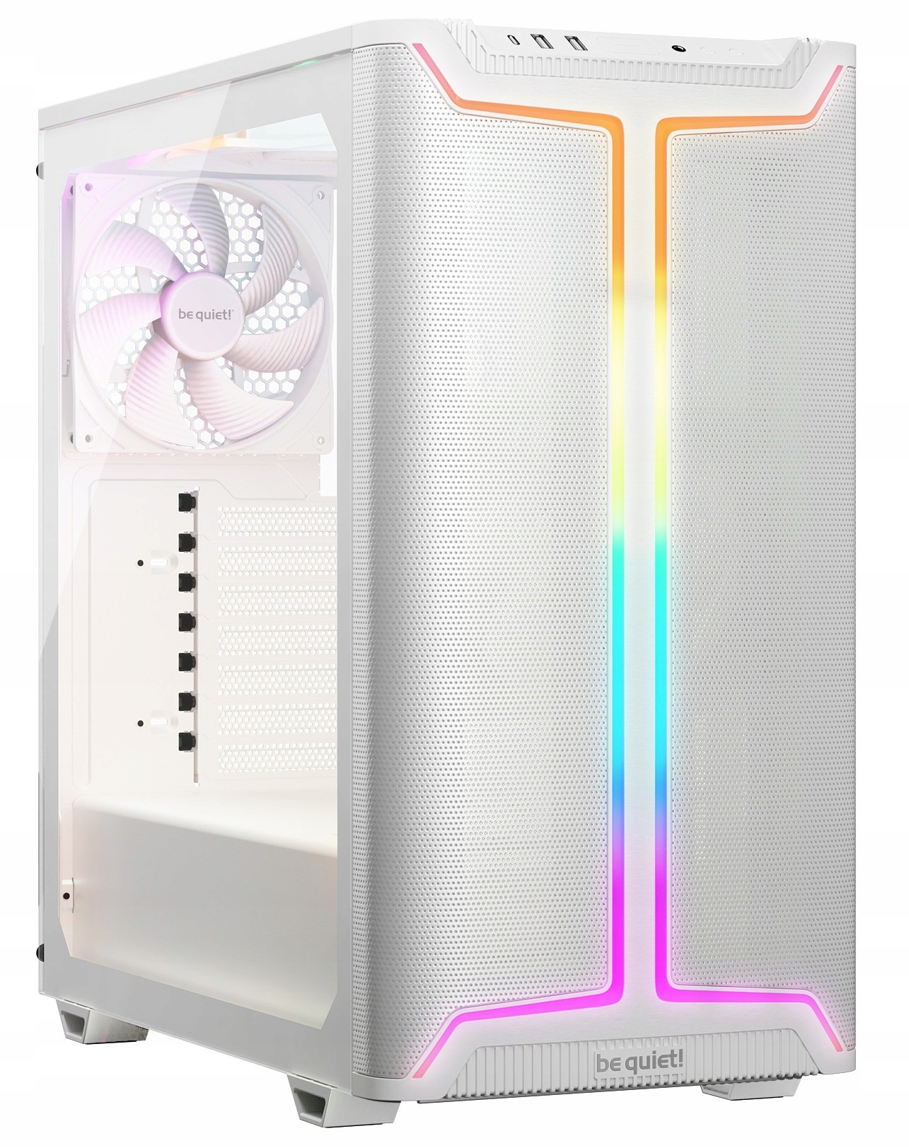 Be quiet! skříň Pure Base 501DX Atx 3x140mm Pwm fan Argb Led pásek