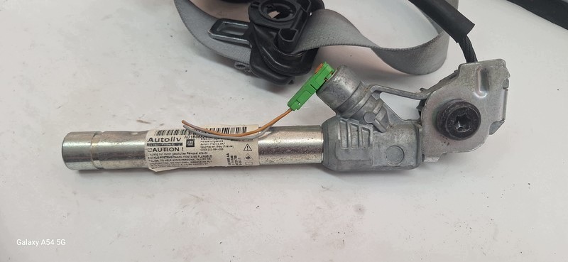 tension belt safety right front OPEL CORSA D 607707600E