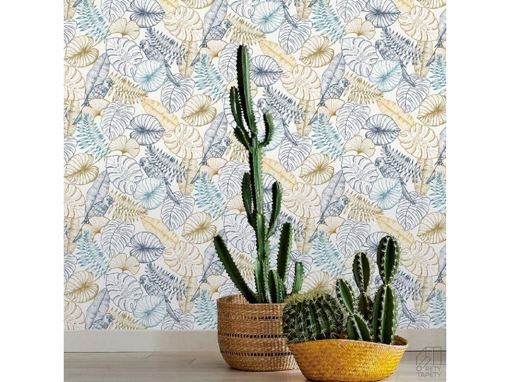 TAPETY LIŚCIE MONSTERA PALMY TAPETA WINYLOWA EAN (GTIN) 3511350156707