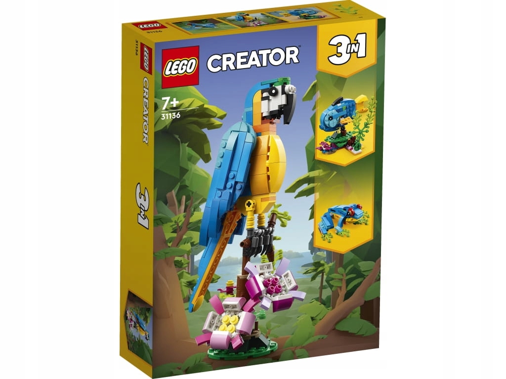 Lego 31136 Creator Exotický papoušek