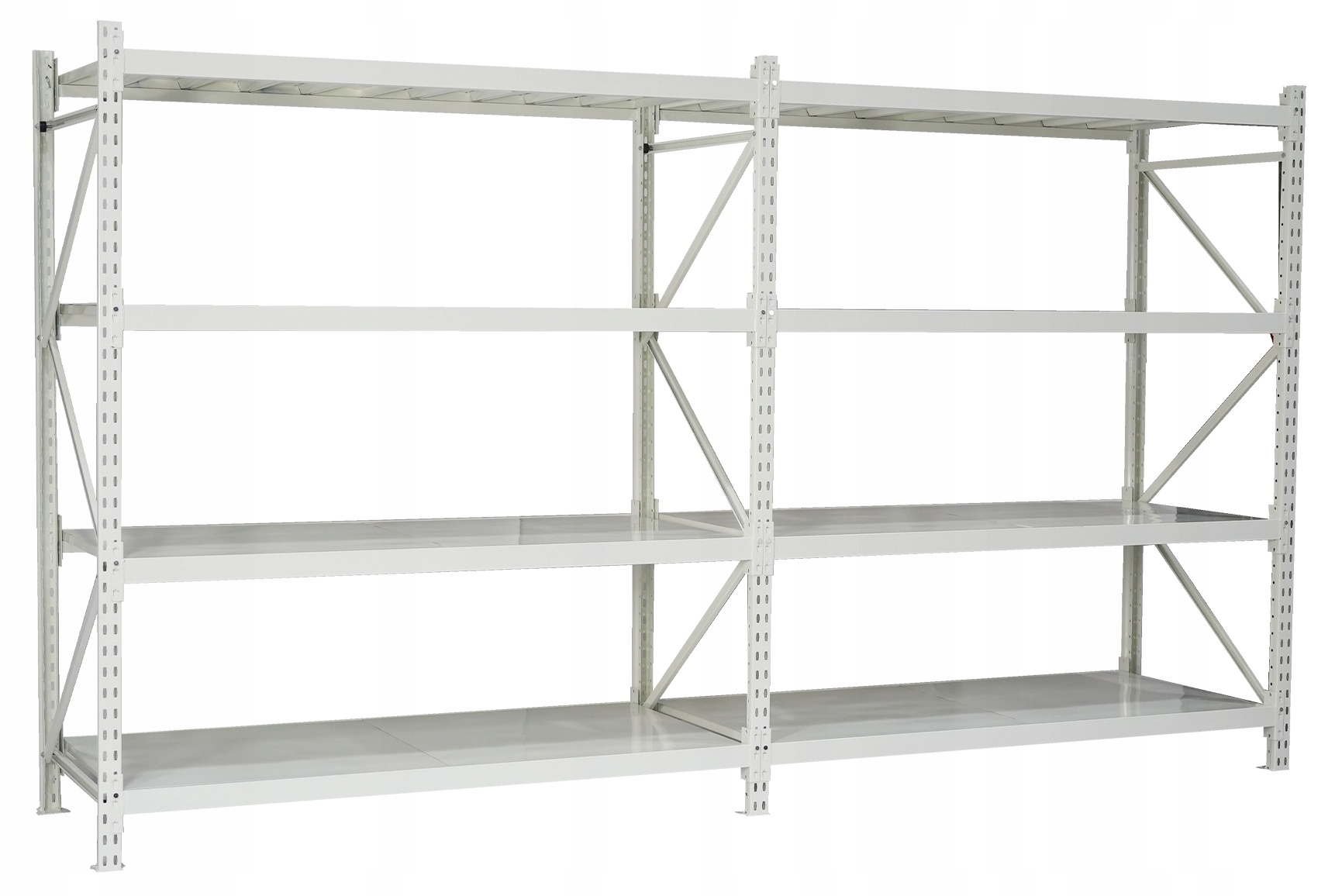 Regał Metalowy Magazynowy Warsztatowy Wt 200x350x80 MOP4 350 kg Na Półkę