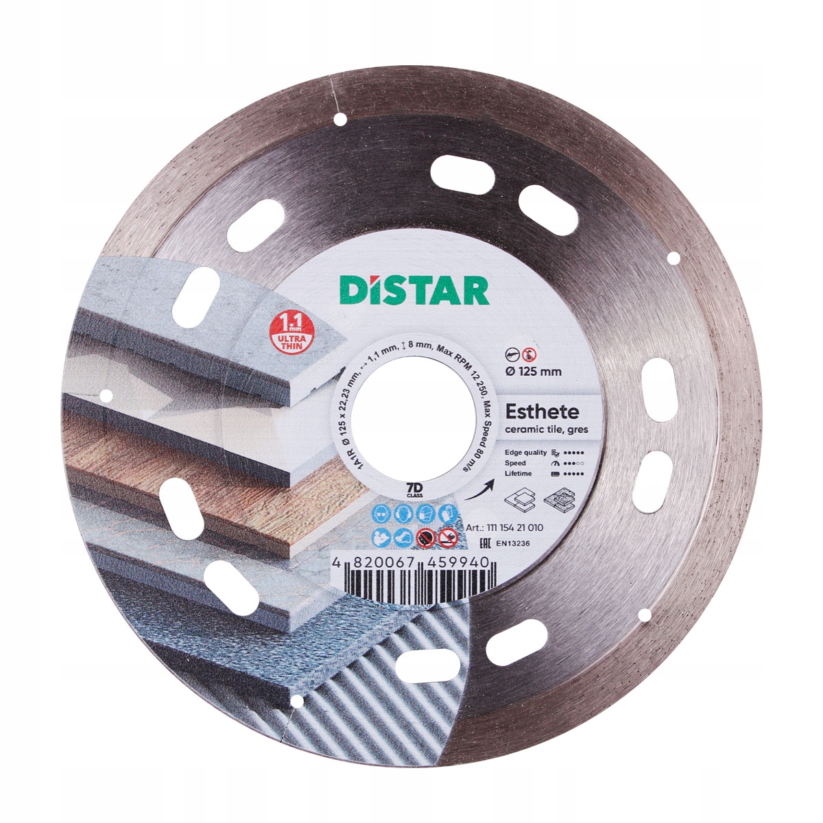 

Di-star Tarcza Diamentowa 125mm Do Gresu Ceramiki