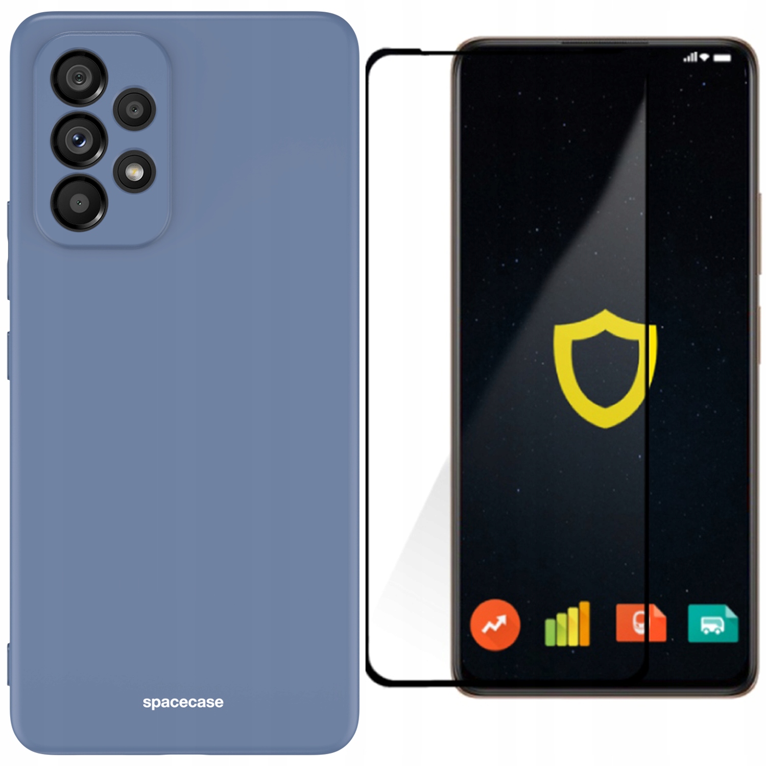 

Etui Matowe Spacecase Do Galaxy A53 5G Szkło