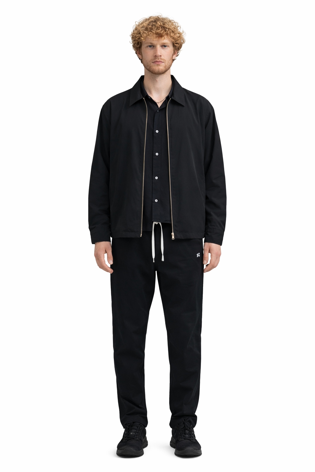 Mki Miyuki Zoku Černá Jednořadá Bunda S Podšívkou XXL I2G