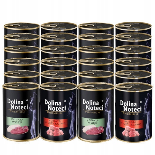 Dolina Noteci Premium Kot mix smaków 24 x 400g