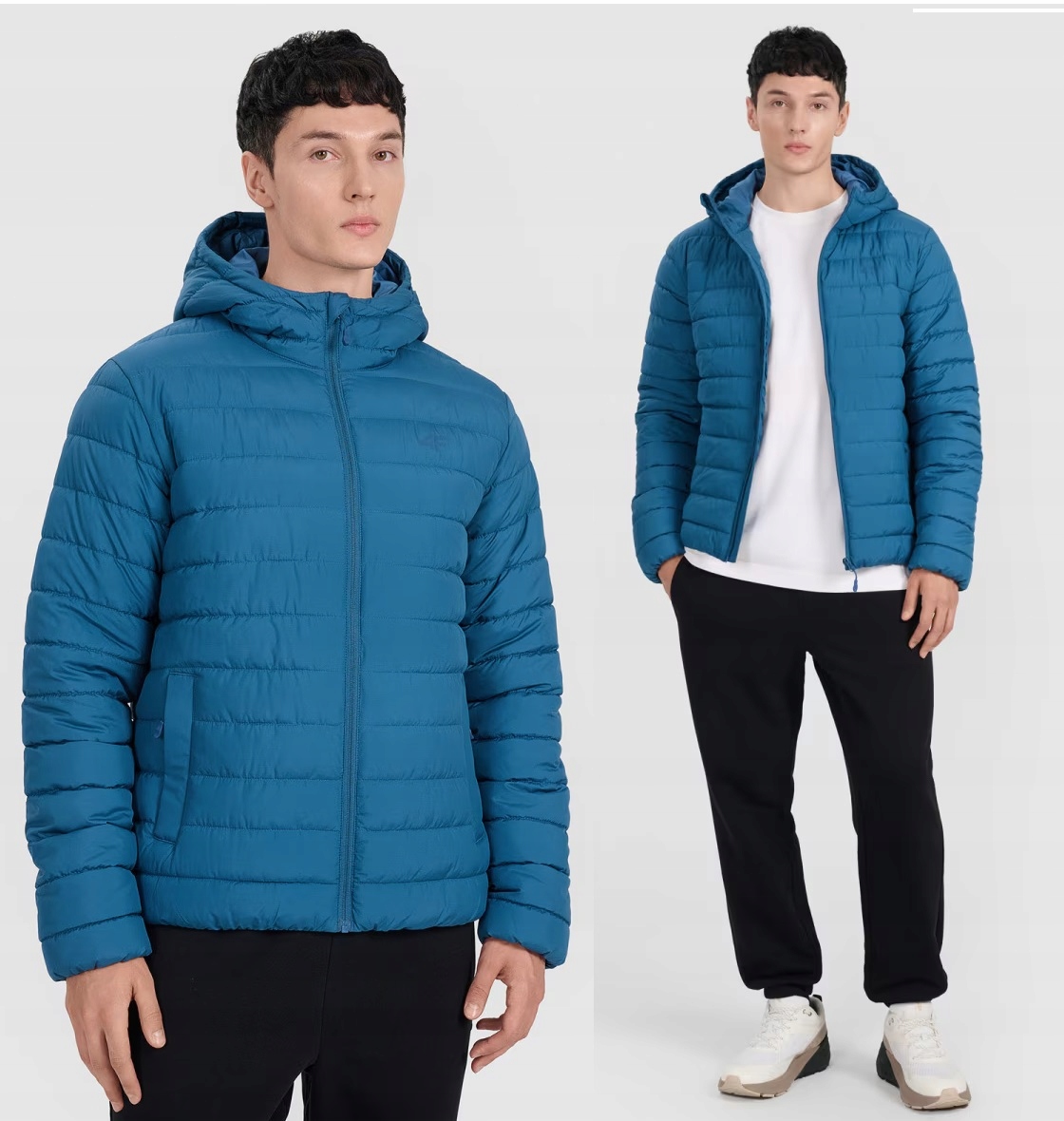 Męska Kurtka 4F Puchowa Z Kapturem M598 Roz. XL