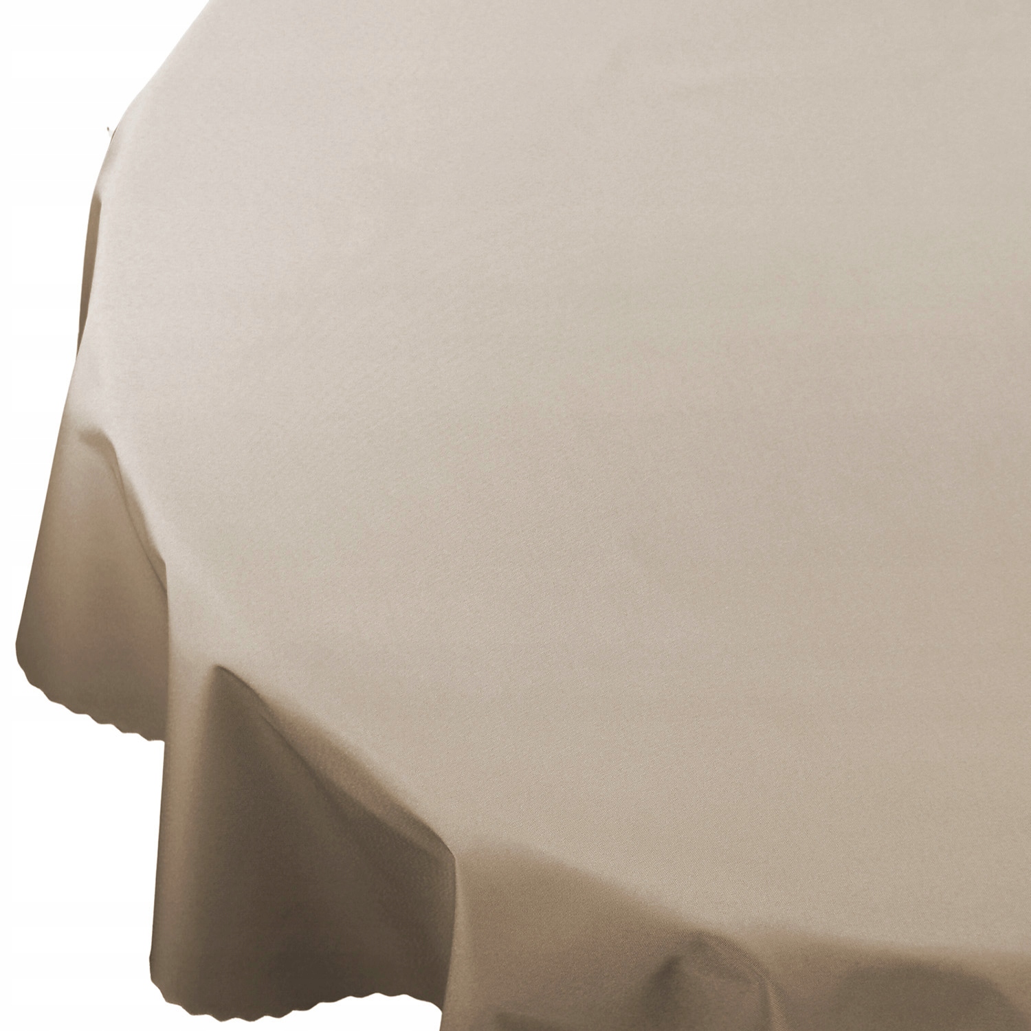 

Obrus Wodoodporny Ciemno Beżowy Koło śr. 80 cm