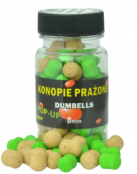 KONOPIE PRAŻONE POP-UP MCKARP DUMBELLS 8mm