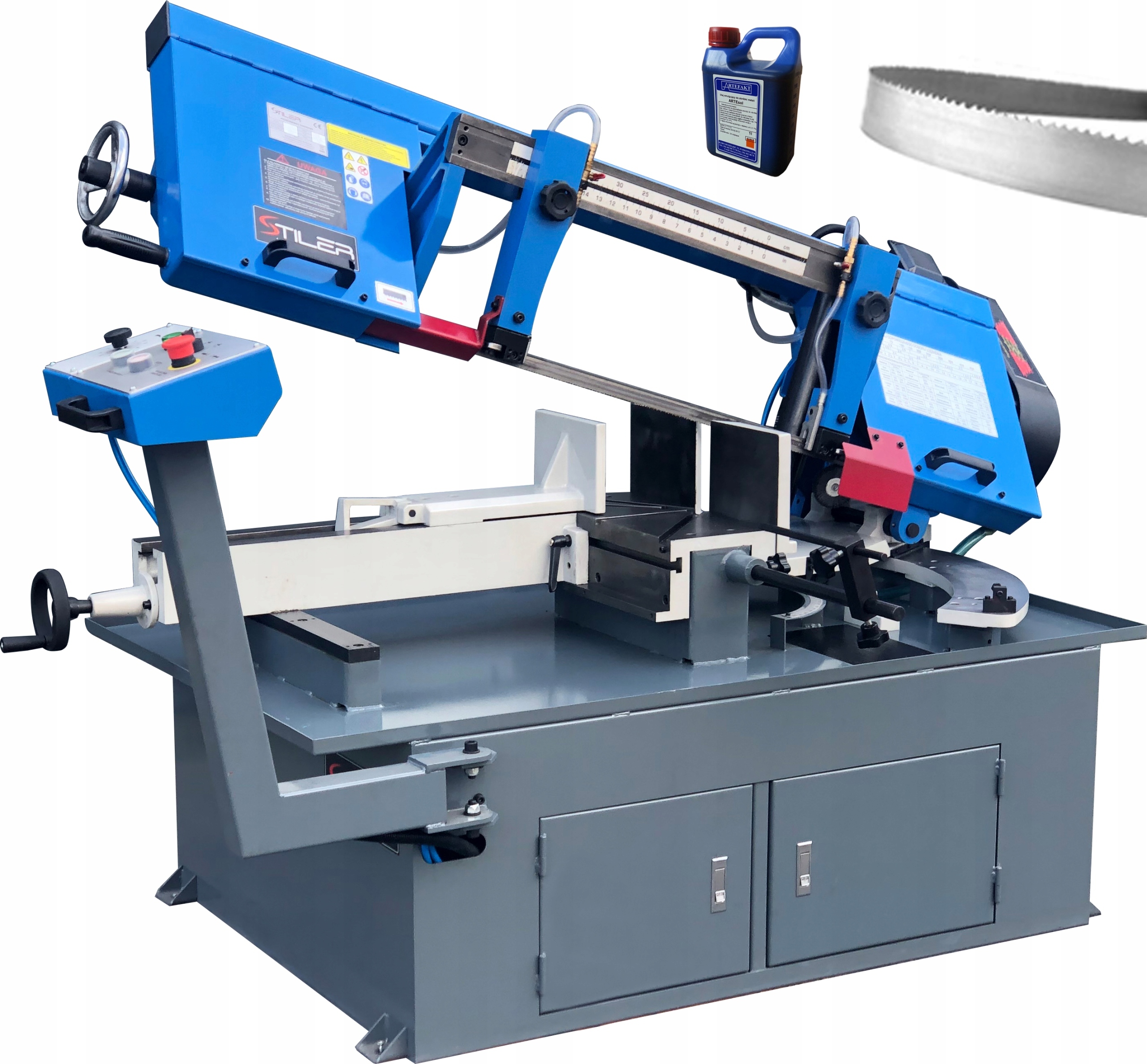 PRZECINARKA PIŁA TAŚMOWA BS430DGH PÓŁAUTOMAT 430MM