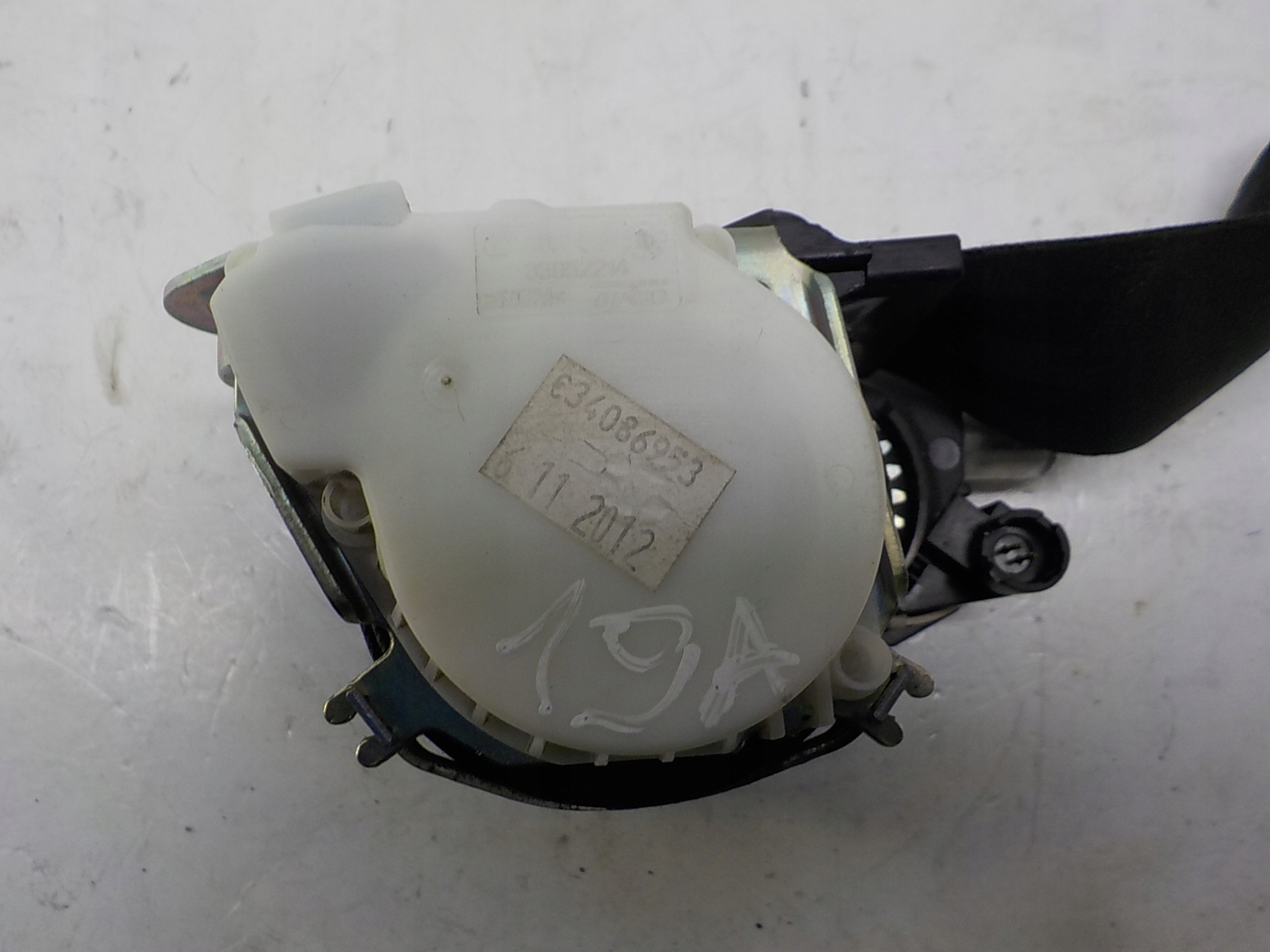 VW POLO V 6R Gurten Sicherheits Spanner rechts 6R3857706