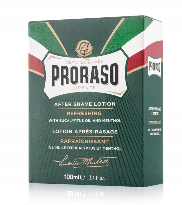 PRORASO woda po goleniu LINIA ZIELONA 100ml Marka Proraso
