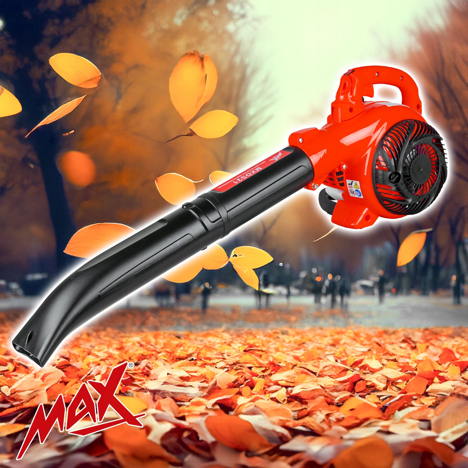 DMUCHAWA SPALINOWA ODKURZACZ DO LIŚCI ŚNIEGU DMUCHAWA OGRODOWA NADMUCH MOC Marka MAX
