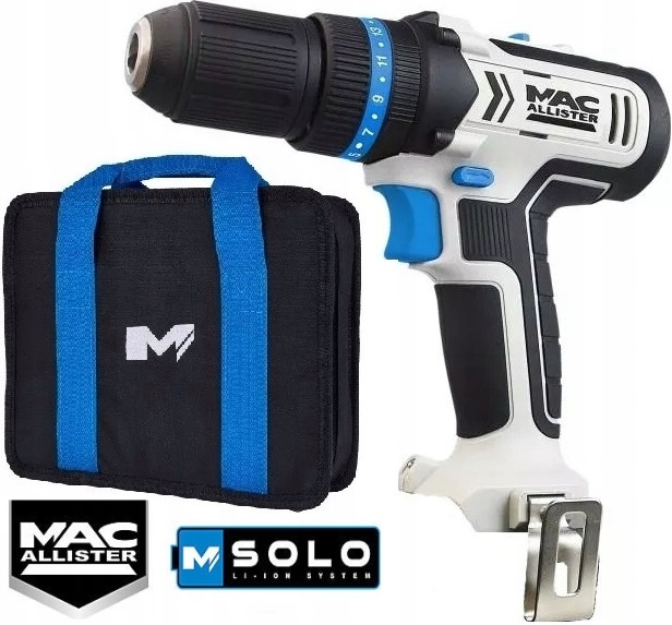 MACALLISTER MCD18-LI-2 18V UDAROWA 35 Nm + TORBA