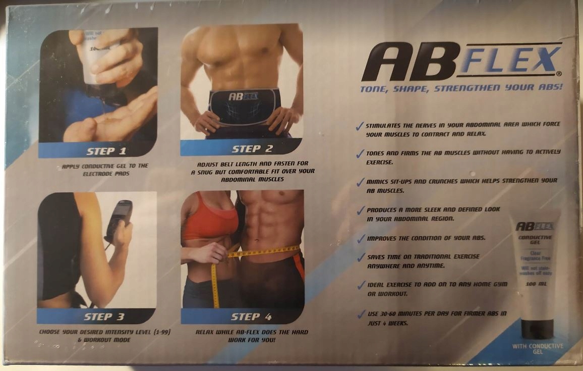 Elektrostymulator mięśni pas AB FLEX EAN (GTIN) 9024634792