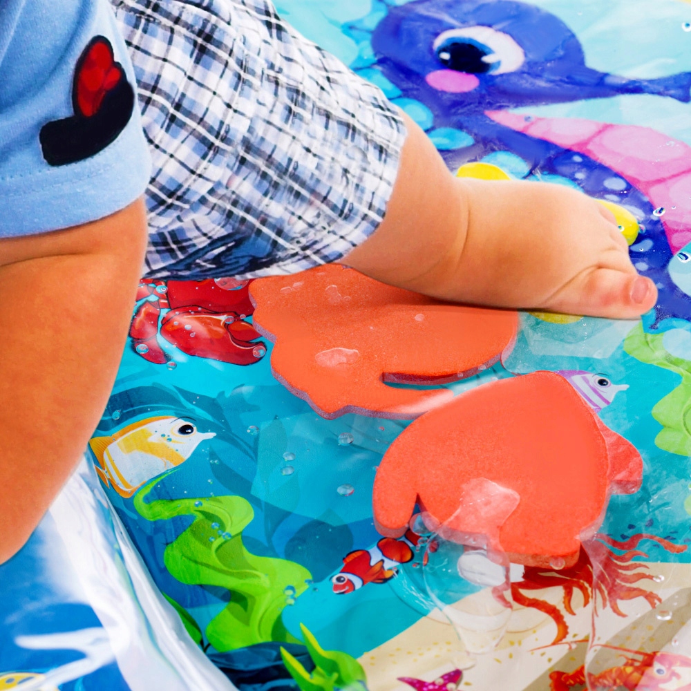 AKUKU DMUCHANA MATA WODNA sensoryczna edukacyjna Wiek dziecka 6 m +