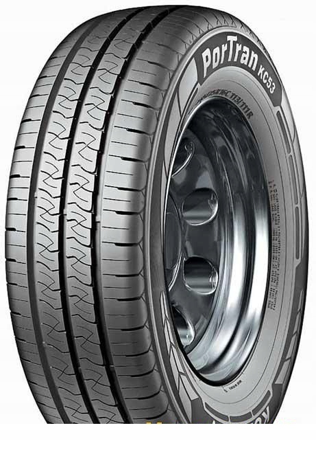 4X KUMHO 195/75 R16c PORTRAN KC53 110/108r.