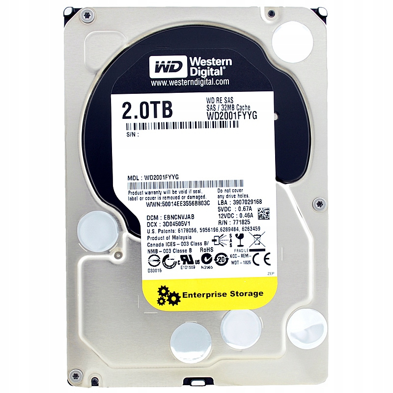 Dysk HDD 2TB 3.5