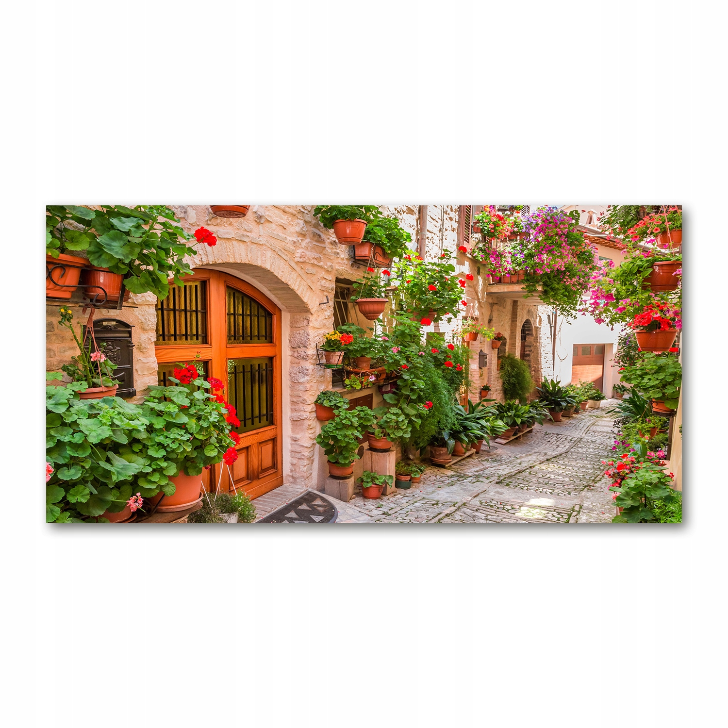 

Foto obraz duży akrylowy Urokliwa uliczka 140x70cm