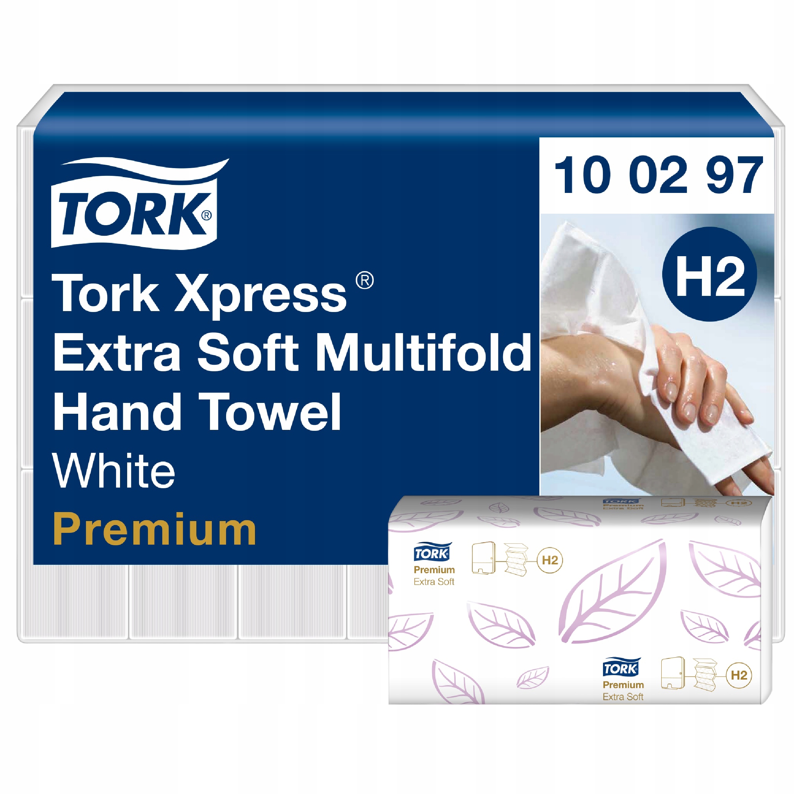 Ręcznik papierowy Zz kuchenny biały W Składce celuloza 21 szt Tork 100297