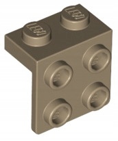 

Lego Pł. Łamana 1x2-2x2 C. Beżowa (44728/6275485)