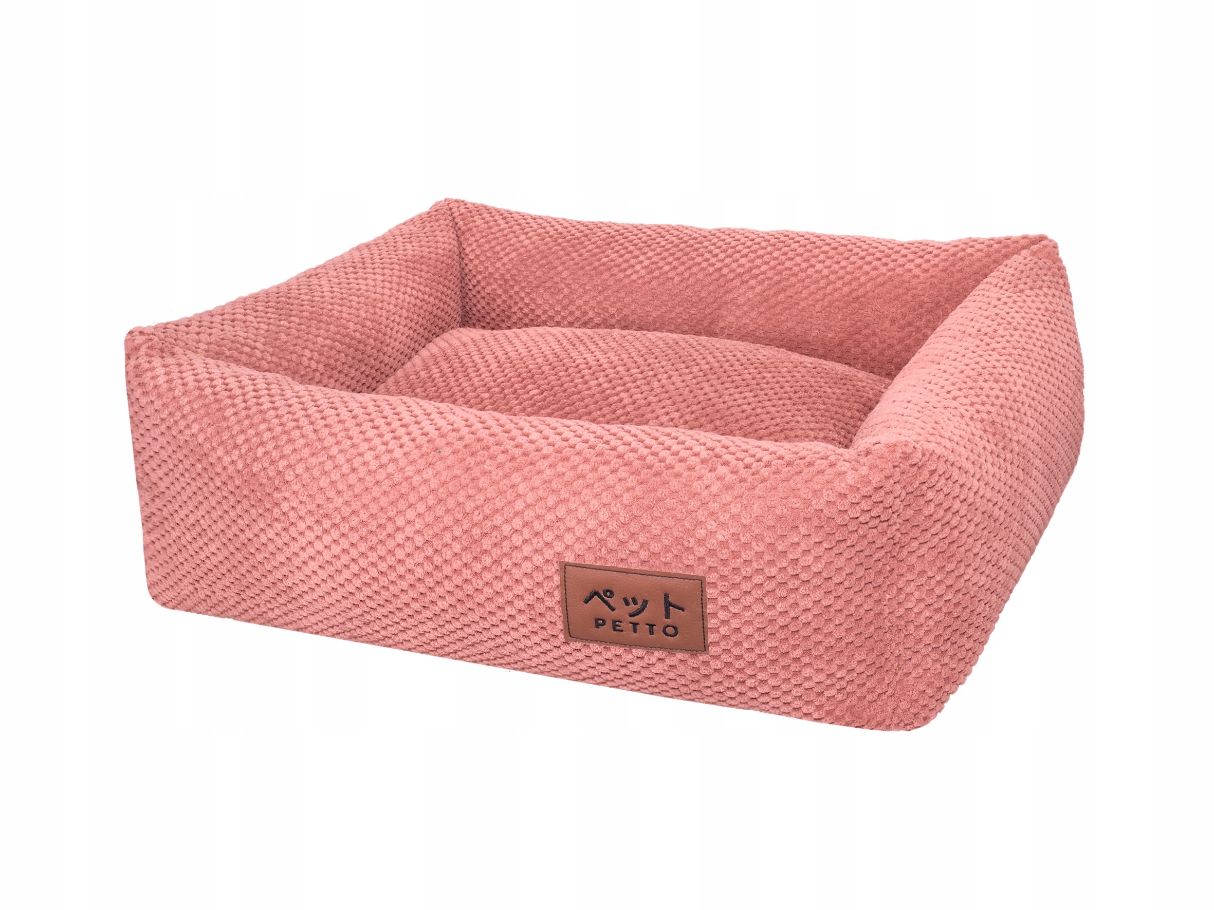 Levně Petto Pelíšek Osaka pro psy tmavě růžová L 115/90 cm