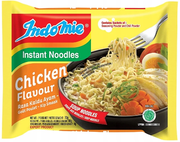 

Zupka instant o smaku kurczaka 70g Indomie