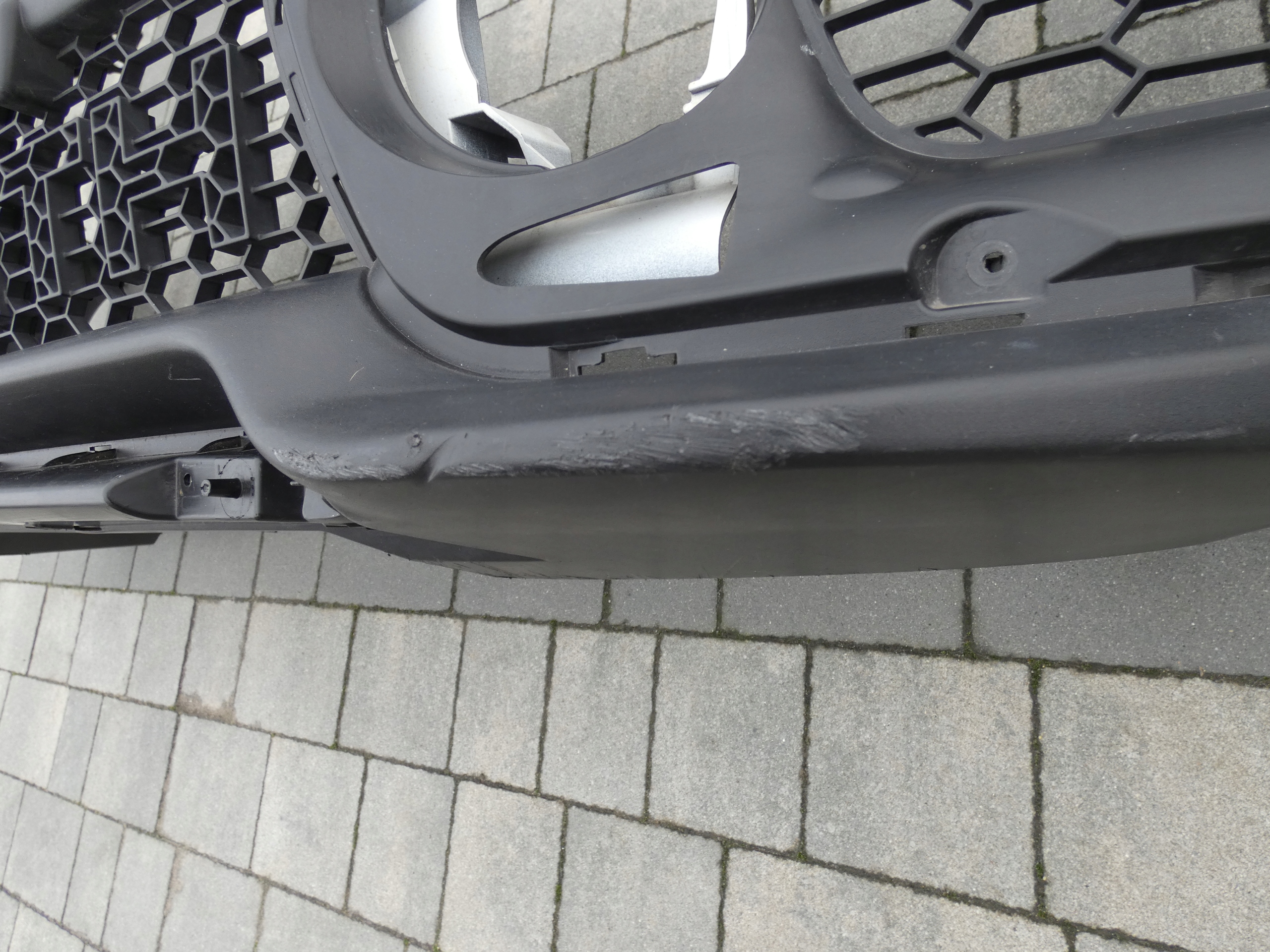 FIAT 500 abarth рестайлинг бампер передний