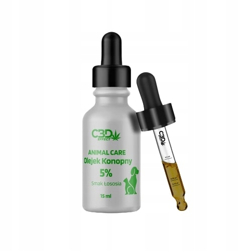 

Olejek Konopny Dla Zwierząt 5% Cbd Psa Kota 15ML