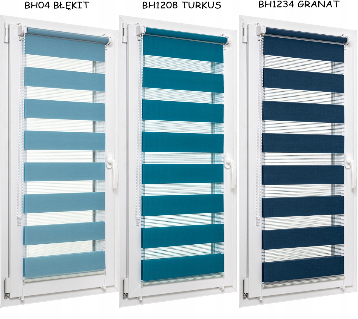 ROLETA DZIEŃ NOC ZEBRA na wymiar 73x150 + TKANINA 25 kolorów + GRATIS Waga produktu z opakowaniem jednostkowym 2 kg