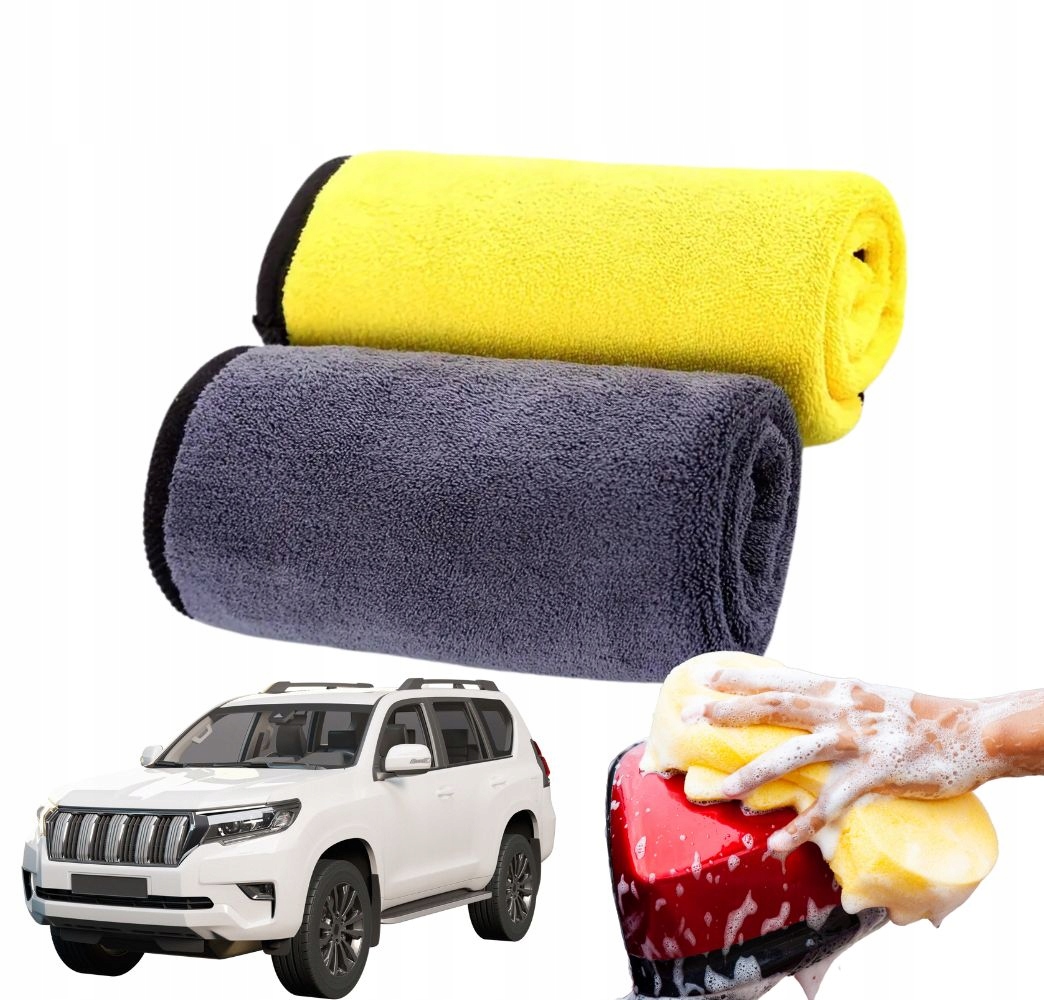 Ręcznik Do Samochodu Dikom Dwustronny Szybkoschnący 60x30 CM Z Mikrofibry
