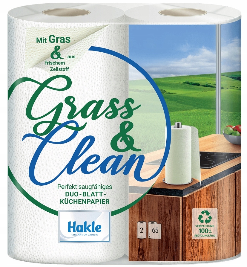 

Hakle, Grass&Clean, Ręczniki kuchenne, 2 szt