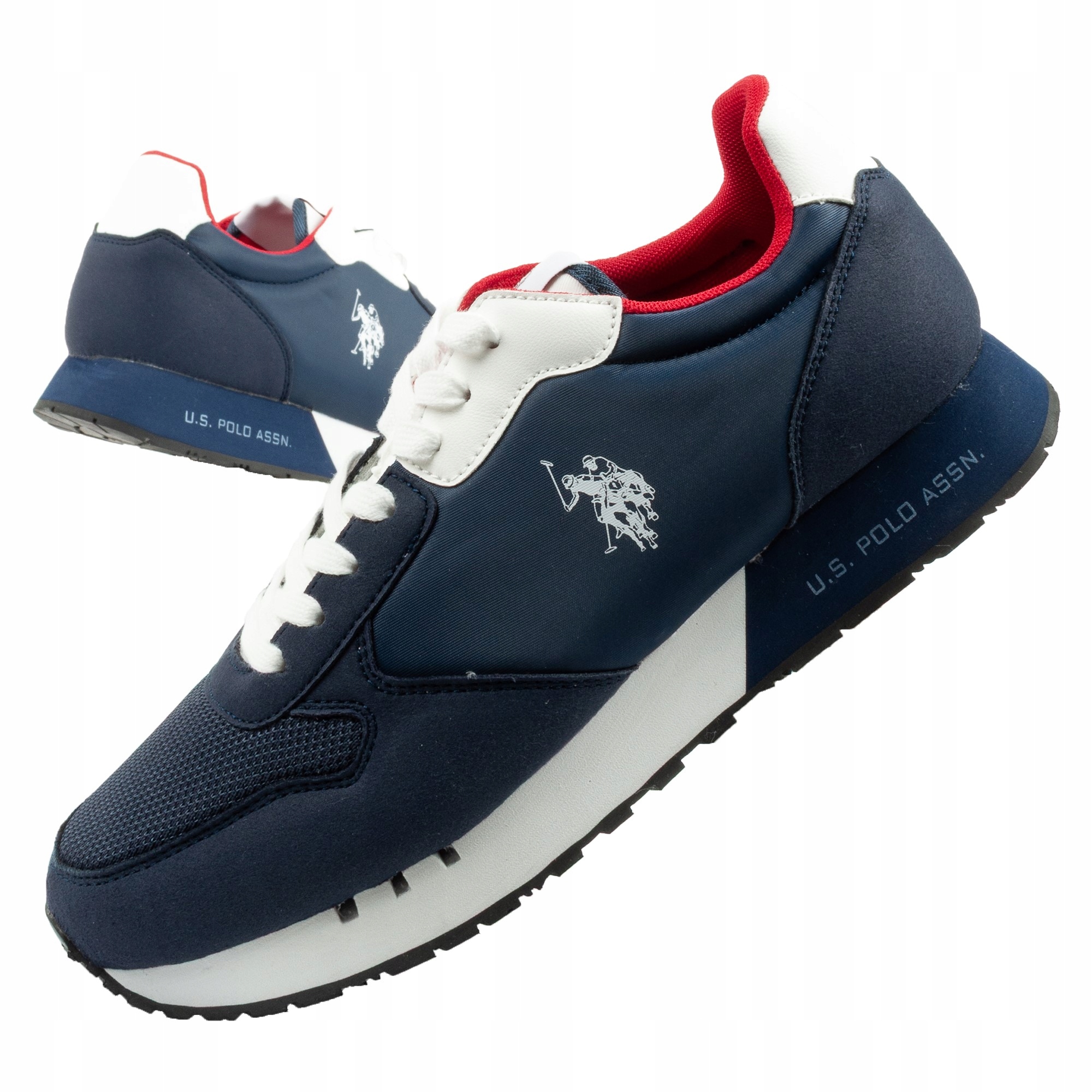 Pánské sportovní tenisky U.s Polo Assn vel. 42 módní pohodlné modré
