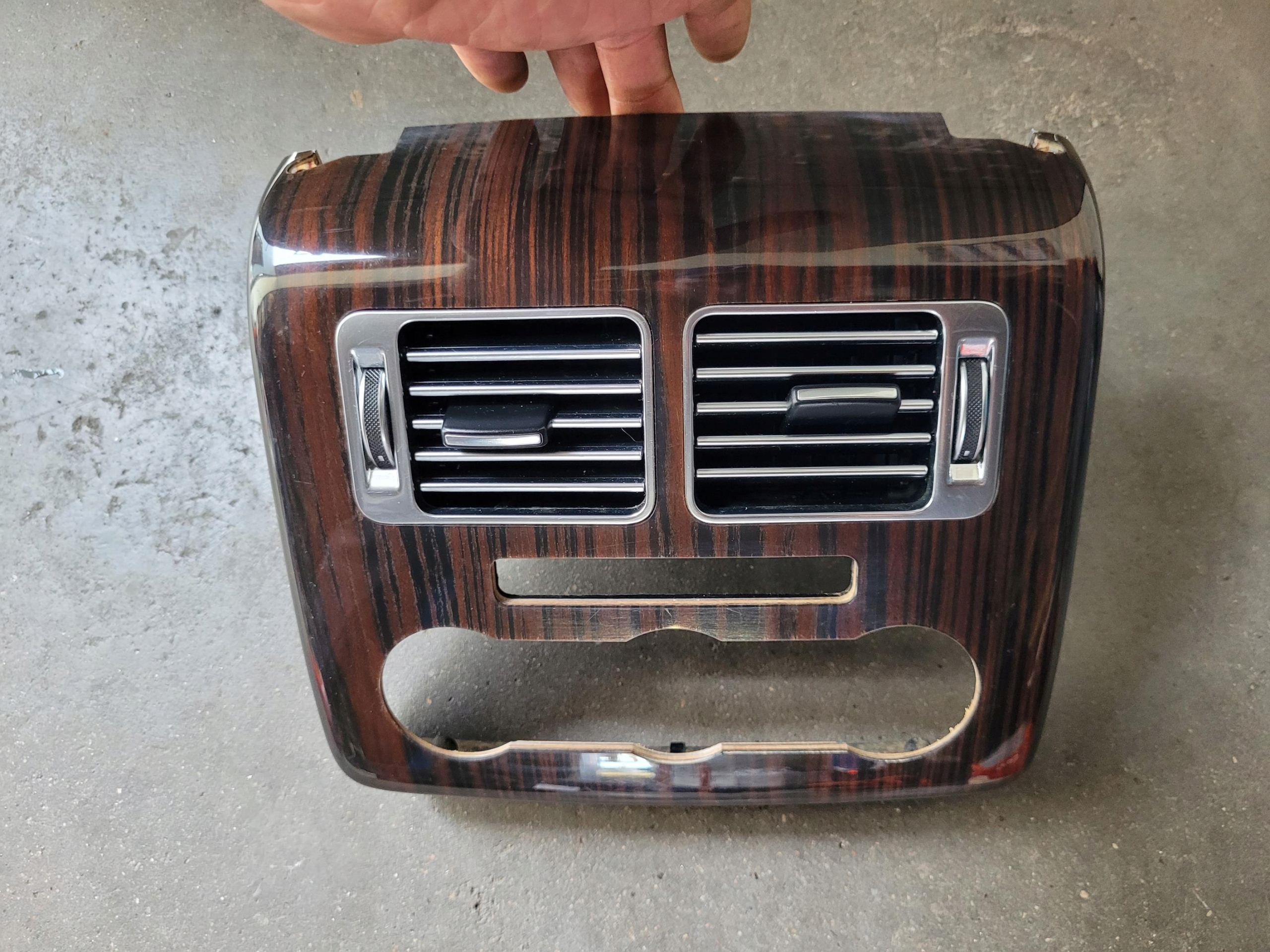 frame wood grid air conditioning devices rear part CK52-044E15-A RANGE ROVER VOGUE L405