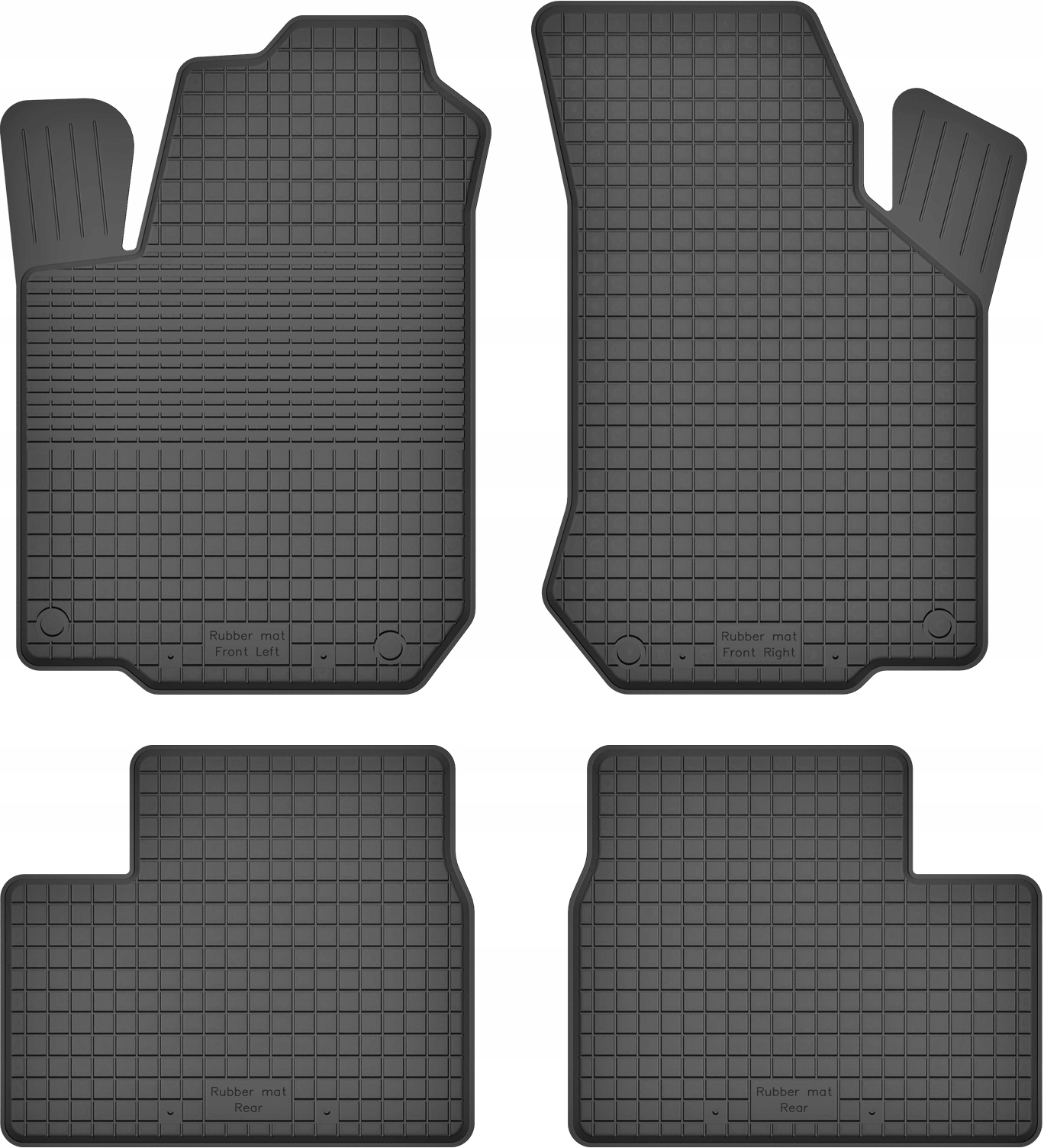 

Dywaniki gumowe korytka do Suzuki Ignis II 03-08