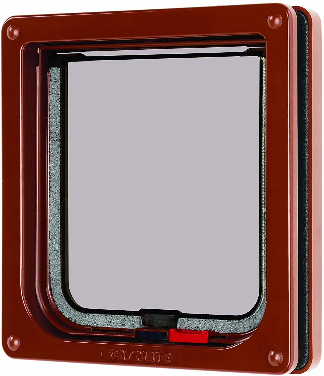 

Drzwiczki Dla Kota Zamykane Cat Flap Brąz 19,2x20