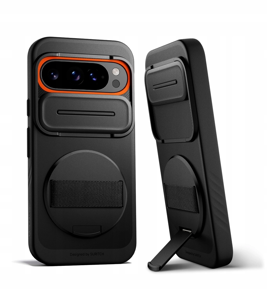 Pancéřové Pouzdro Suritch pro Google Pixel 9 Pro XL, stojánek, ochrana fotoaparátu