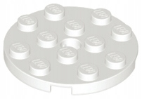 

Lego Płytka okrągła 4x4 Biały 60474 Nowy