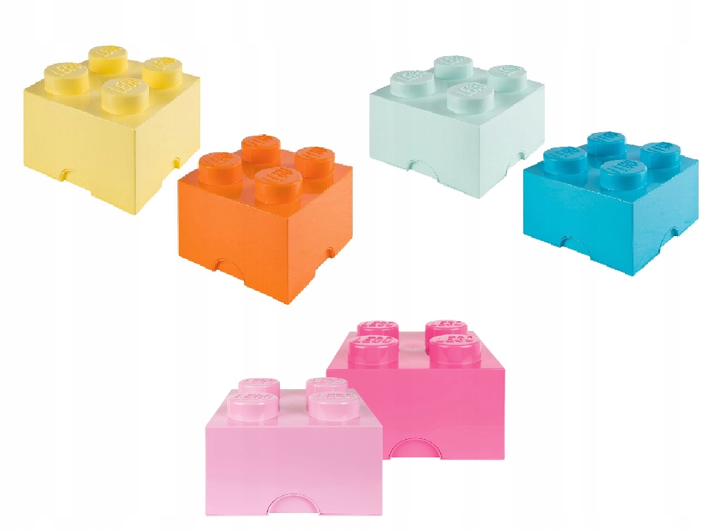 Lego Krabička na ukládání kostek 2ks x3 (6 barev)