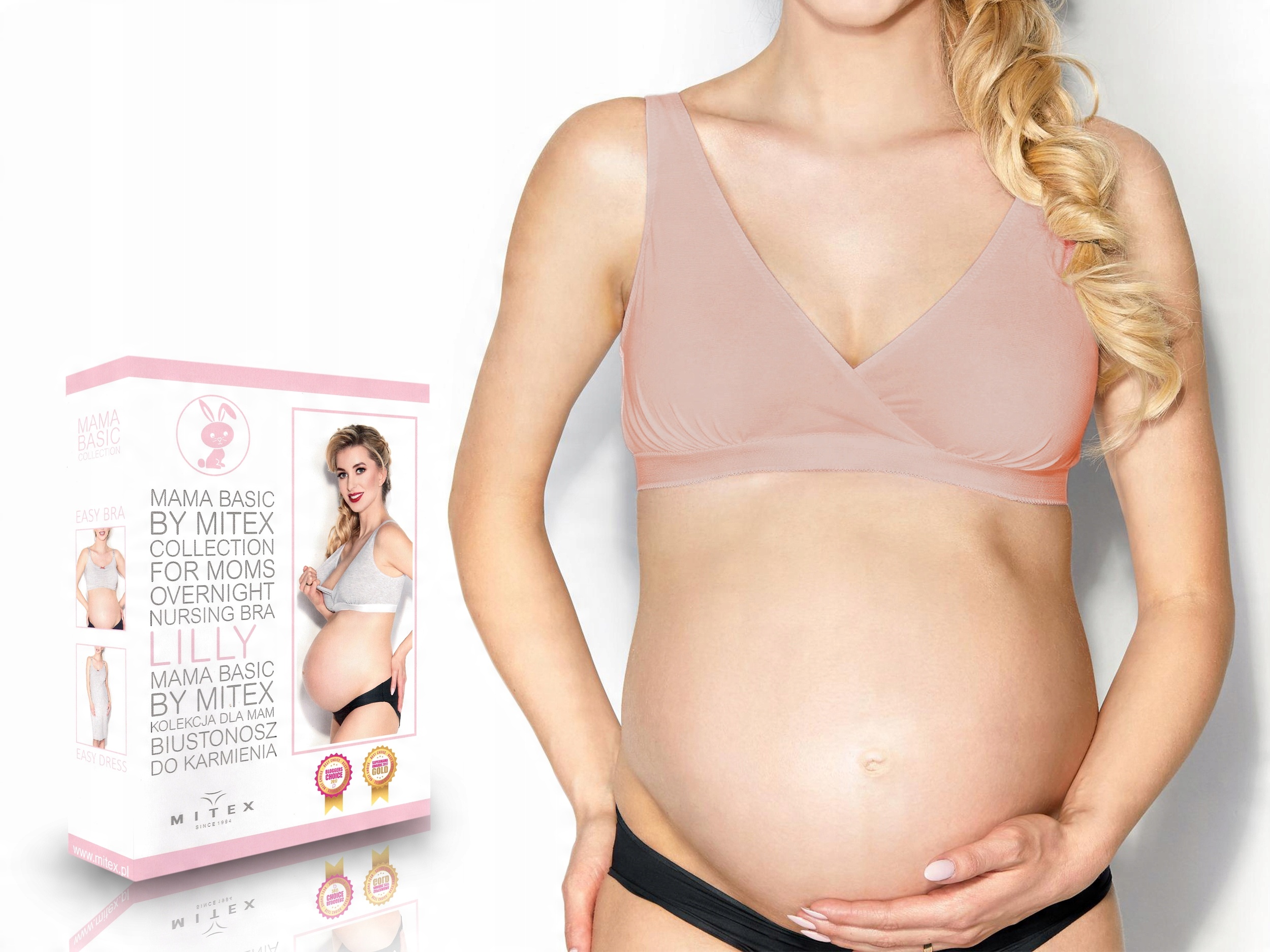 

Biustonosz Do Karmienia Mitex Lilly Różowy S