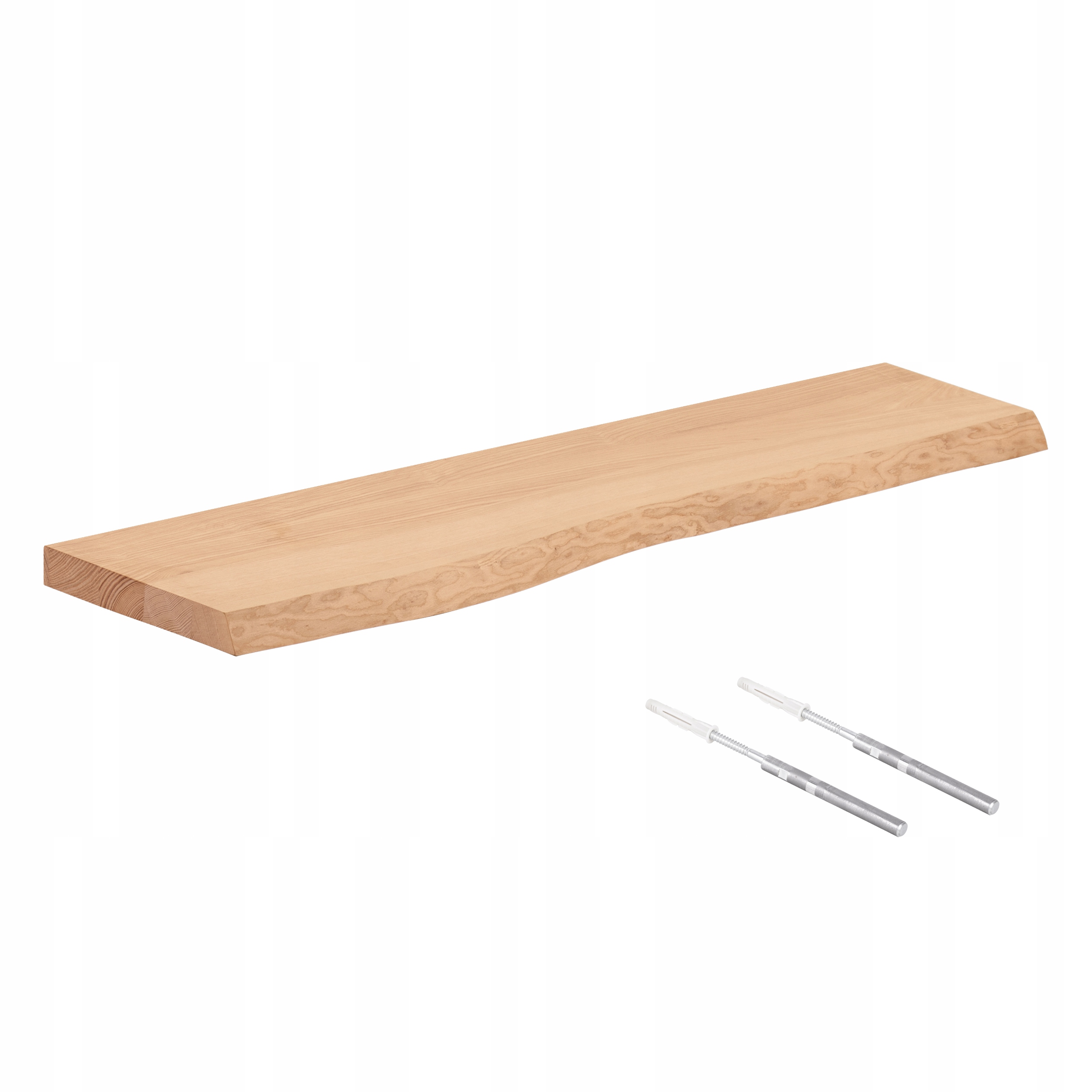 

Półka ścienna 40cm do łazienki drewno mocowanie