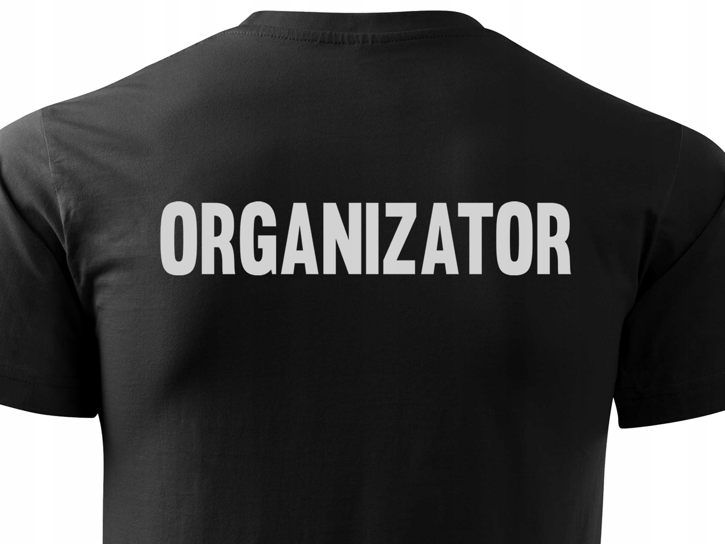 

Letnia Koszulka T-shirt 160g Organizator Odblask.