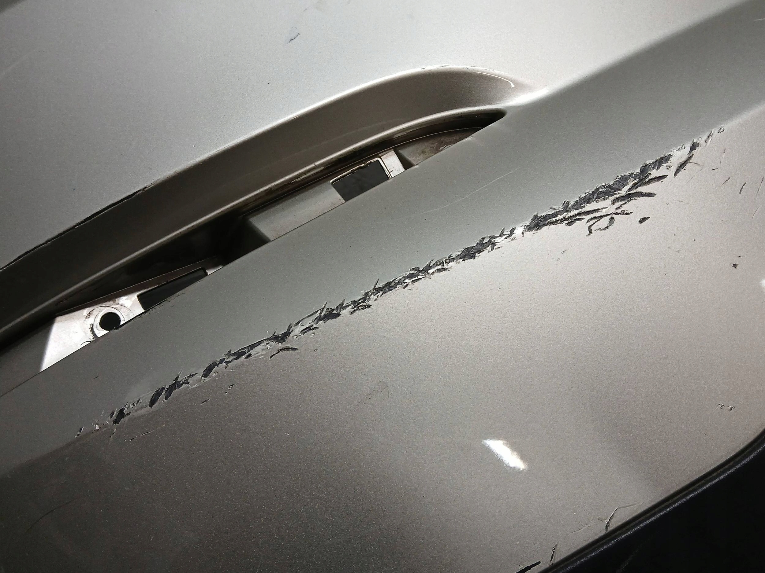 bumper rear part BMW X4 F26