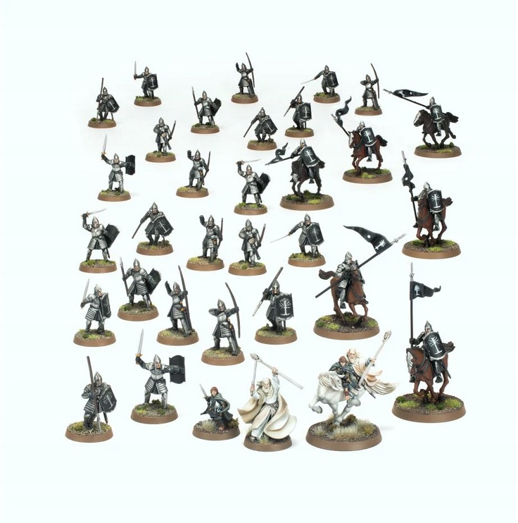 Middle-Earth - Minas Tirith Battlehost Lord of the Rings Frakcje Gondor